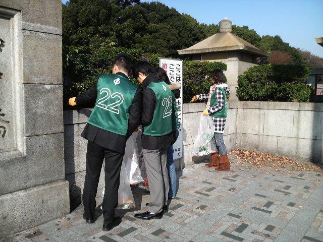 コート要らずの今日のおそうじ画像