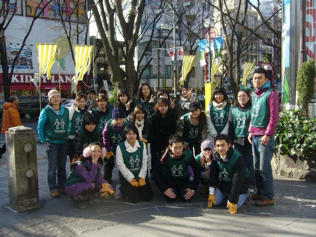 そうじ始め＠表参道画像