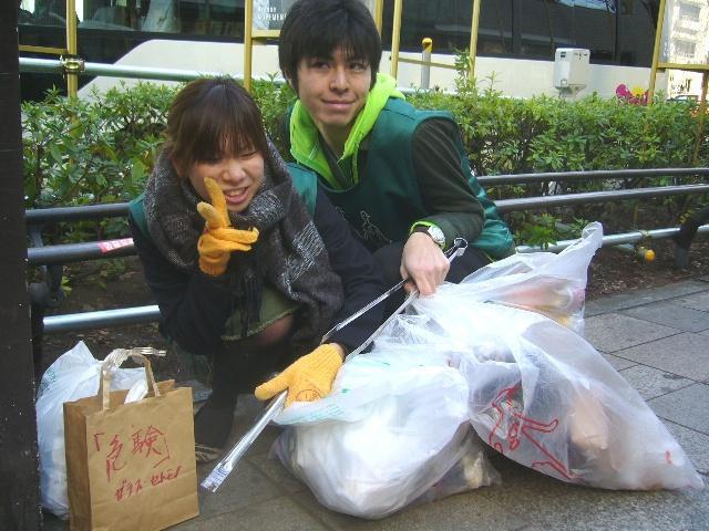 1月8日の朝そうじ画像