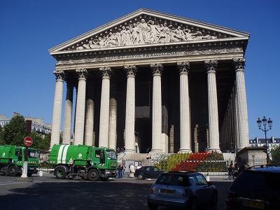 [Paris] ９月２０日（土）マドレーヌ寺院周辺画像