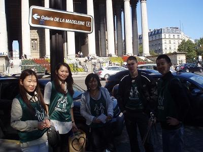 [Paris] ９月２０日（土）マドレーヌ寺院周辺画像