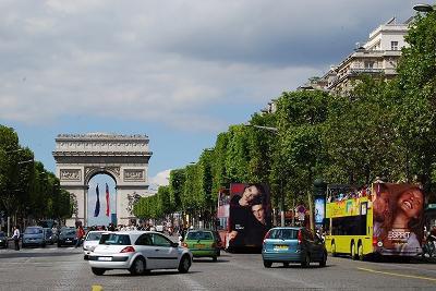 [Paris] ８月２３日（土）シャンゼリゼ通り画像
