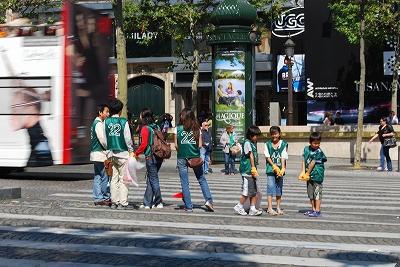 [Paris] ８月２３日（土）シャンゼリゼ通り画像
