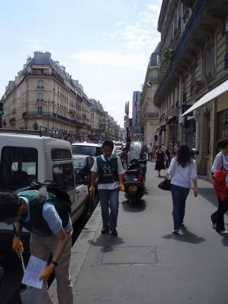 [Paris] ７月２６日（土）ボン・マルシェ周辺画像