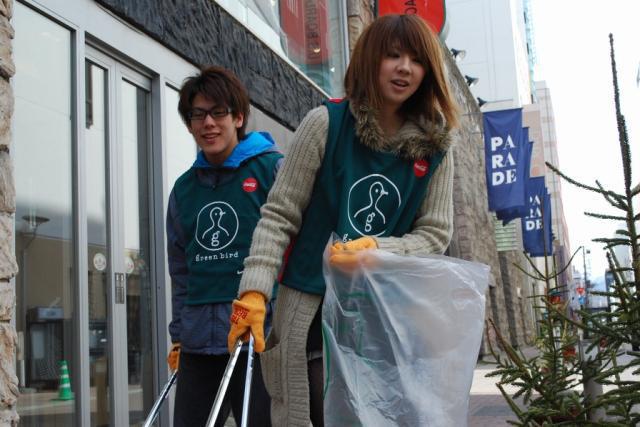 札幌！雪解け！プレそうじ！画像