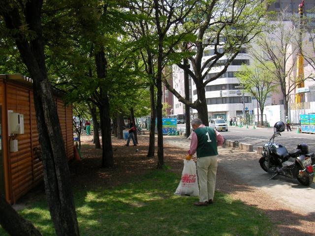 札幌キックオフ！定例そうじスタートです☆画像