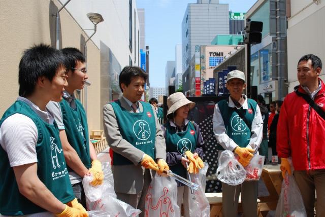 ゴミゼロの日@札幌☆画像