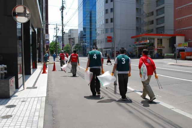 ゴミゼロの日@札幌☆画像