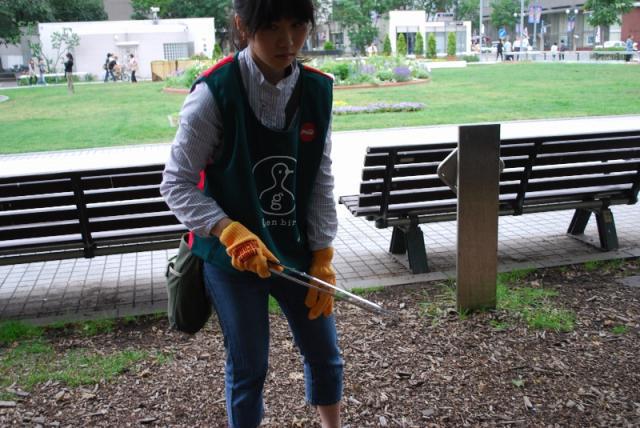 7/11四番街まつり直前おそうじ！画像