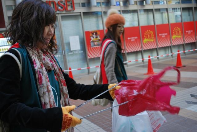 10/10　台風が過ぎの昼そうじ画像