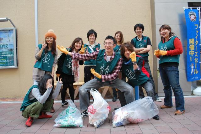 10/10　台風が過ぎの昼そうじ画像