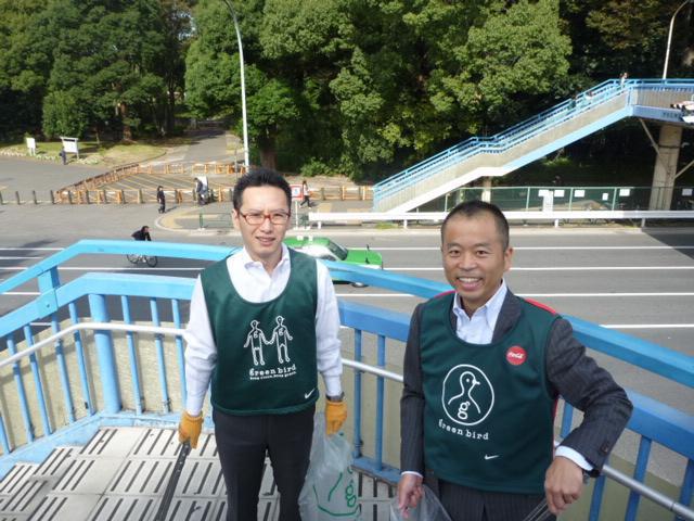 久（ひさ）しぶりの表参道そうじ画像