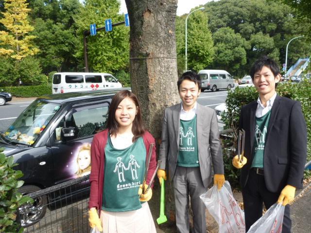 久（ひさ）しぶりの表参道そうじ画像