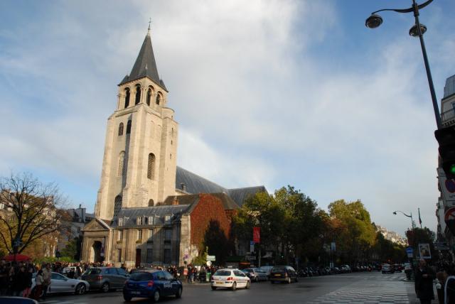 FR3 interview at Saint Germain des Pres画像