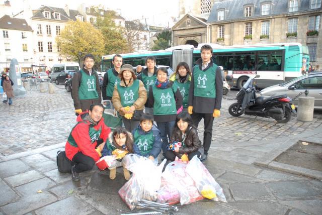 FR3 interview at Saint Germain des Pres画像