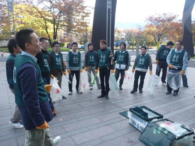 実は、高崎そうじを行ないました！画像