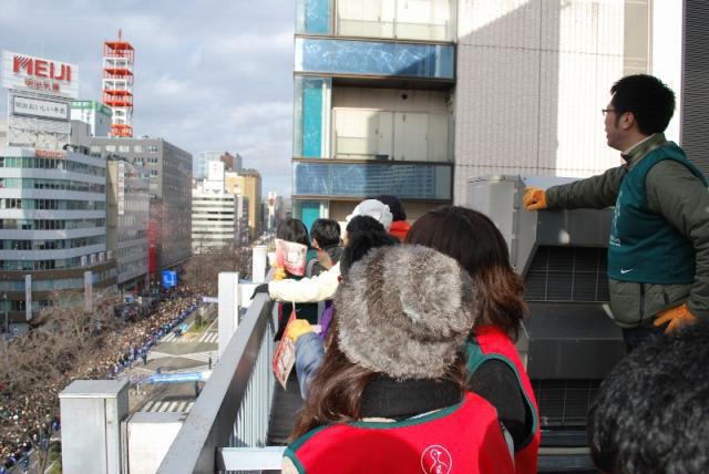 11/22 北海道日本ハムファイターズ優勝パレードおそうじ画像