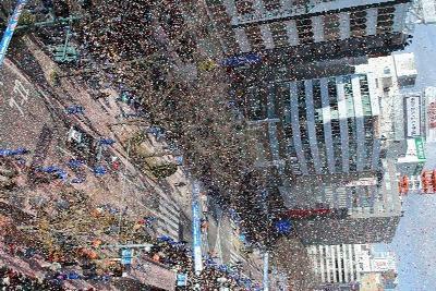 11/22 北海道日本ハムファイターズ優勝パレードおそうじ画像