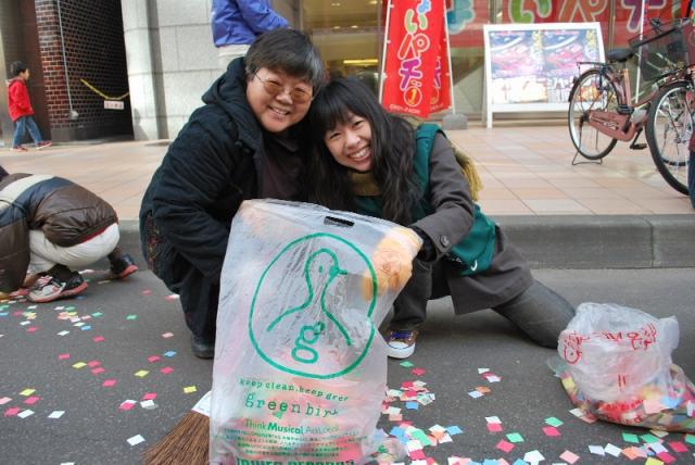 11/22 北海道日本ハムファイターズ優勝パレードおそうじ画像