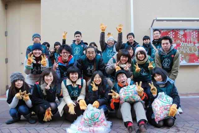 11/22 北海道日本ハムファイターズ優勝パレードおそうじ画像