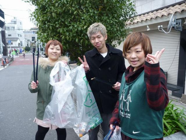 寒いけど楽しいお掃除(笑)画像