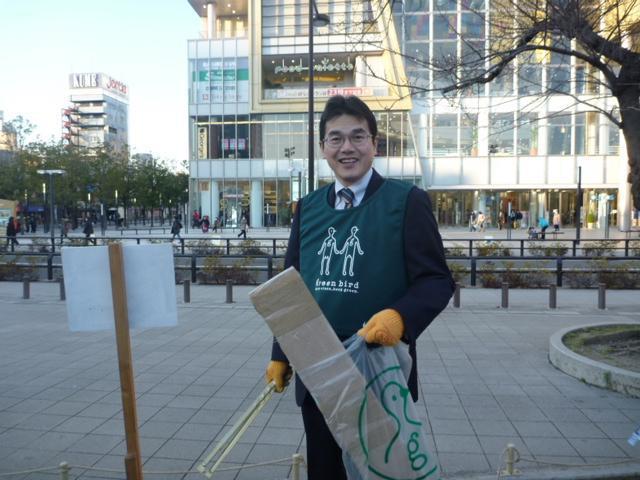 錦糸町そうじwith AIGスター生命のみなさん！画像