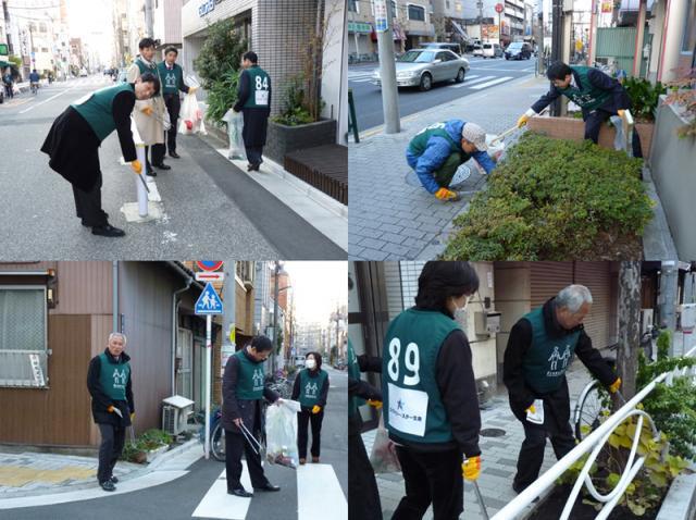 錦糸町そうじwith AIGスター生命のみなさん！画像