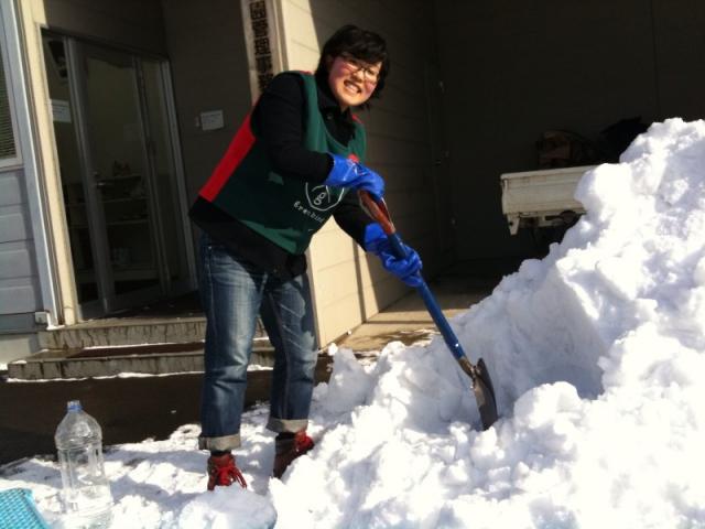 1/30 札幌・中島公園スノーキャンドルづくり画像