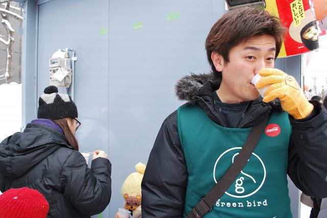 2/7 第61回さっぽろ雪まつりおそうじ画像