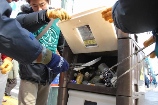 2/11 第61回さっぽろ雪まつり 最終日おそうじ画像