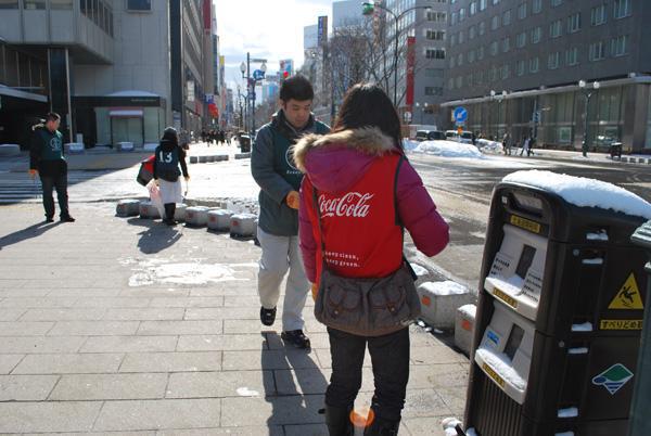 2/13 雪まつりあとおそうじ！画像