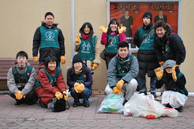2/13 雪まつりあとおそうじ！画像