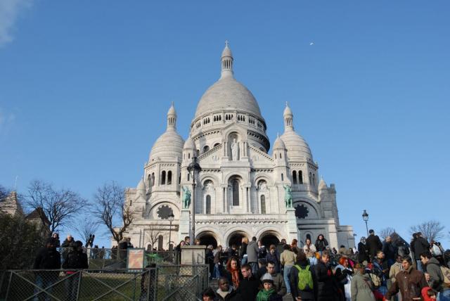 [Paris]Basilique du Sacr&eacute;-C&oelig;ur / サクレクール寺院前画像