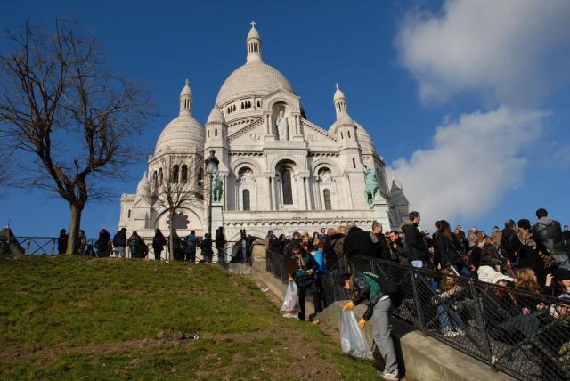 [Paris]Basilique du Sacr&eacute;-C&oelig;ur / サクレクール寺院前画像