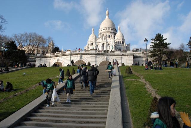[Paris]Basilique du Sacr&eacute;-C&oelig;ur / サクレクール寺院前画像