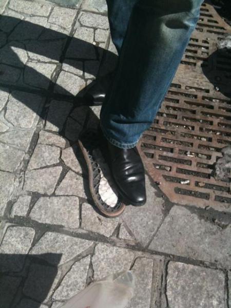 3/13 雪どけの札幌おそうじ画像