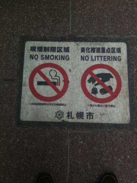 3/13 雪どけの札幌おそうじ画像