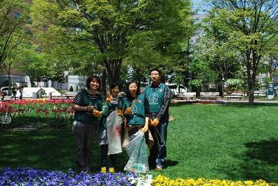 5/22 今年初!半そでおそうじ画像