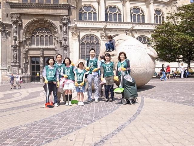 5月22日レアール/パレロワイヤルお掃除画像