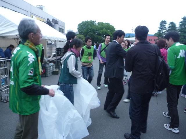 ごみゼロそうじ番外編 with 東京ヴェルディ画像