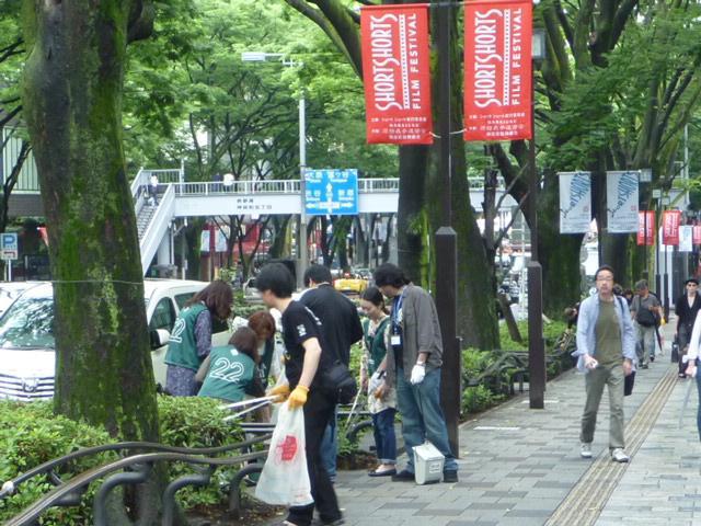 ショートショートフィルムフェスティバル＆アジア2010そうじ画像