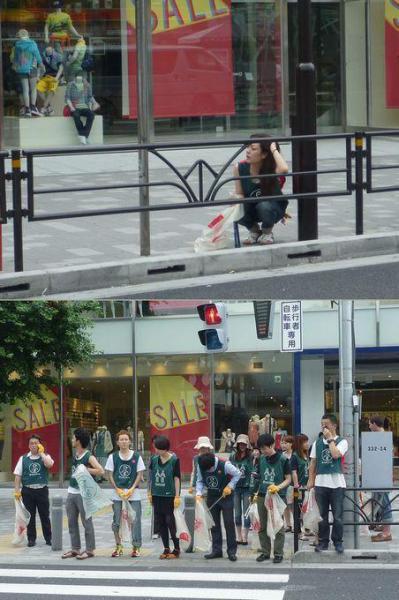 ムシムシの朝そうじ画像