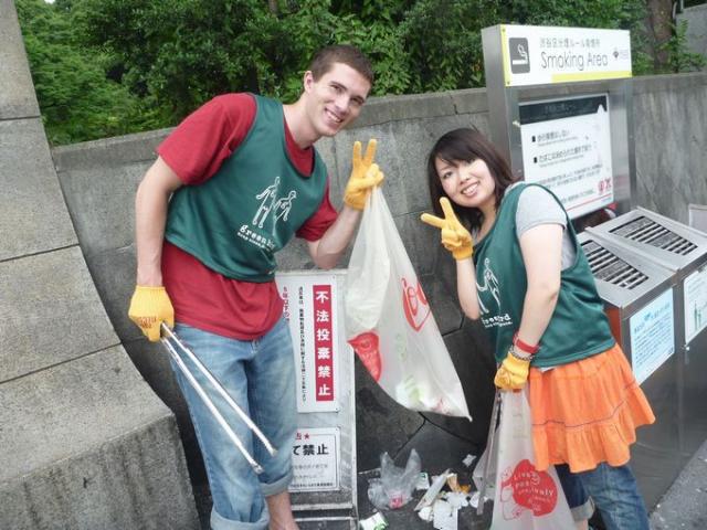 ムシムシの朝そうじ画像