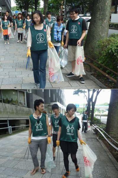 ムシムシの朝そうじ画像