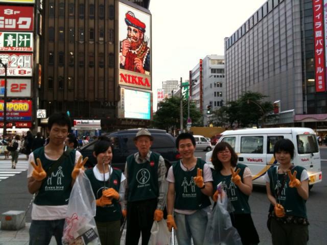 7/15 すすきの夜そうじ スタート！画像