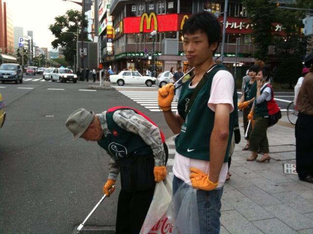 7/15 すすきの夜そうじ スタート！画像