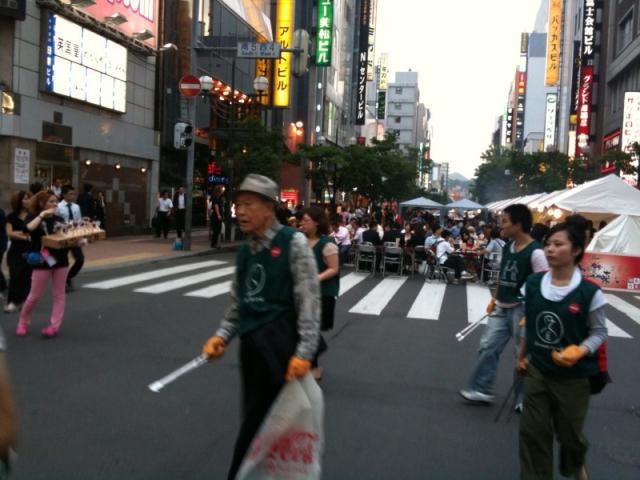 7/15 すすきの夜そうじ スタート！画像