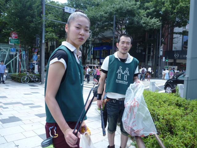 8月4日の水曜そうじ画像
