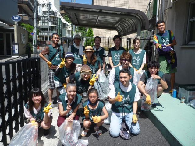 8月4日の水曜そうじ画像