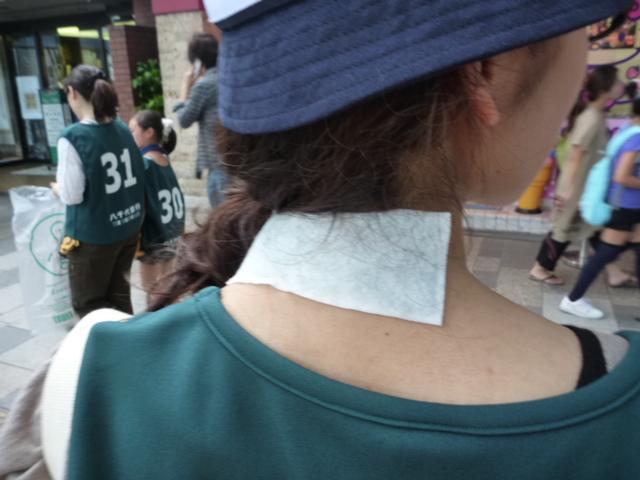 8月4日の水曜そうじ画像